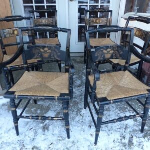 set 6 Lambert Hitchcock Chairs