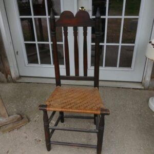 18th Century Banister split seat chair