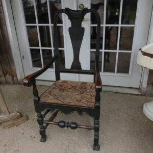 Queen Ann style arm chair