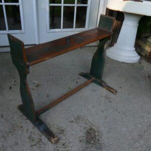 Early 19th Century painted shoe foot display bench