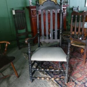 19th century Banister back Armchair