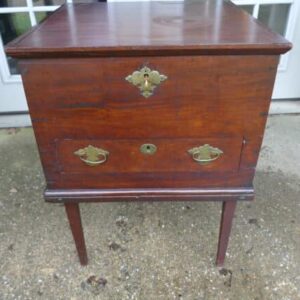 18th Century Lock Box on Frame