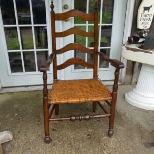 Delaware River Valley Ladderback Armchair