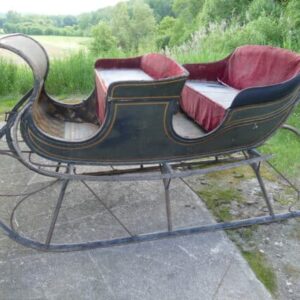 Antique four passenger sleigh