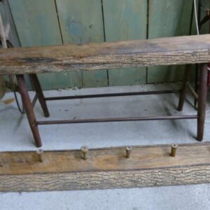 Bench & Matching Peg Rack