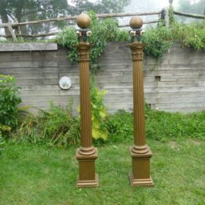 Masonic Pillars of the Porch