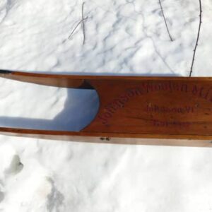 Johnson Woolen Mills sled