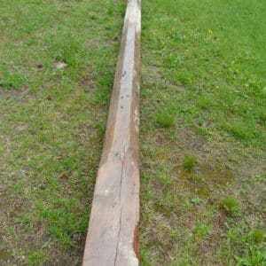 19th century wood sign pole
