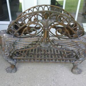 French Empire style magazine rack